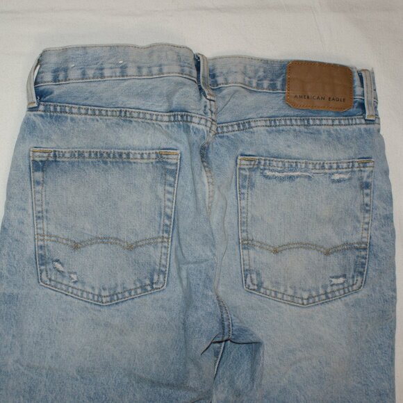 American Eagle StoneWashed Jeans Shorts Size 31 x 9 Distressed - Picture 14 of 14